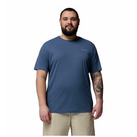 Pánske tričko Columbia Zero Rules™ Light SS Crew tmavomodrá Dark Mountain