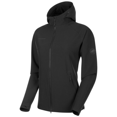 Dámska bunda Mammut Macun SO Hooded Jck. W-black