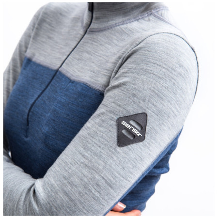 Dámske funkčné tričko Sensor Merino Bold dl. rukáv zips