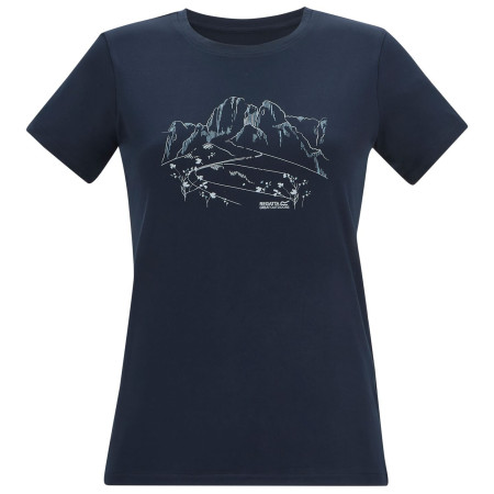 Dámske tričko Regatta Womens Fingal Stretch tmavomodrá Navy