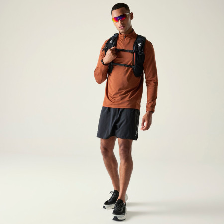 Pánske funkčné tričko Dare 2b Power Up IV Jersey hnedá ArabianSpice