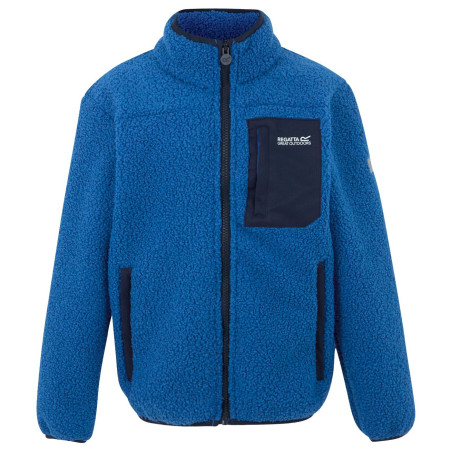 Detská mikina Regatta Junior Frankie Warm Fleece modrá Snorkel Blue