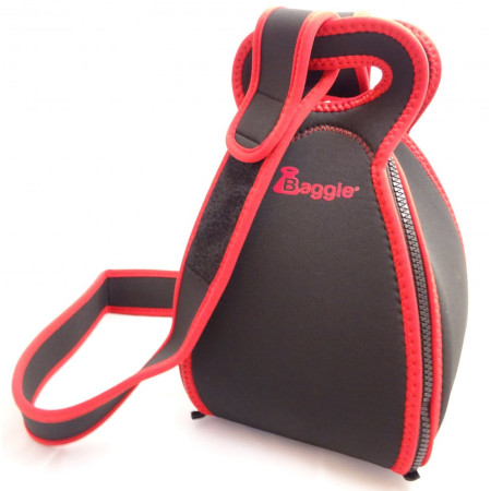 Termotaška Baggie Baggie Set s popruhem čierna/červená Bloodkred