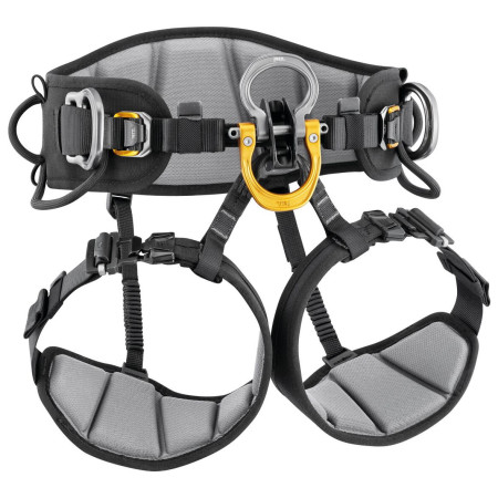 Pracovný postroj Petzl Astro Sit čierna/žltá Black, Yellow