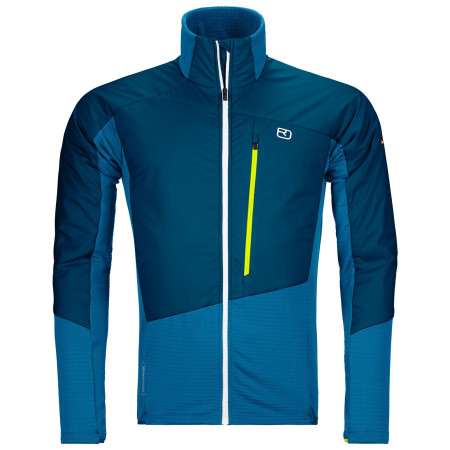 Pánska bunda Ortovox Westalpen Hybrid Jacket modrá Petrol Blue