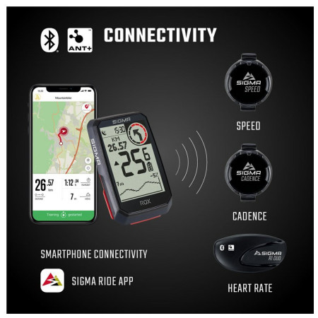 Cyklocomputer Sigma Rox 4.0 SENSOR SET