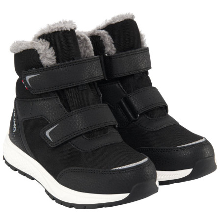 Detské zimné topánky Viking Outdoor Footwear Equip Warm WP 2V Black/Grey
