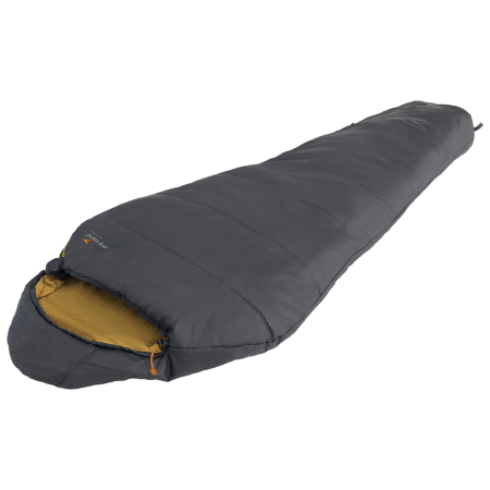 Spacák Easy Camp Falcon I Mummy 10°C sivá/žltá