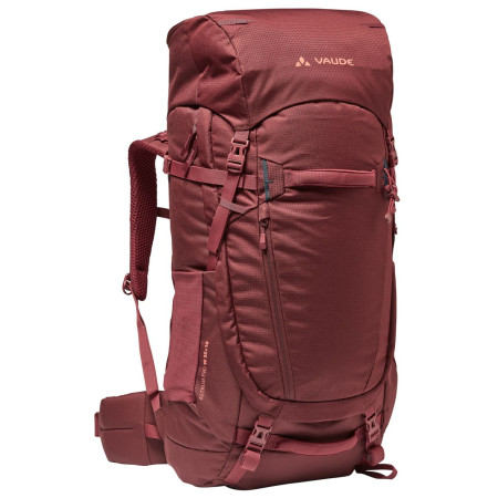 Dámsky turistický batoh Vaude Women's Astrum EVO 55+10 tmavo červená
