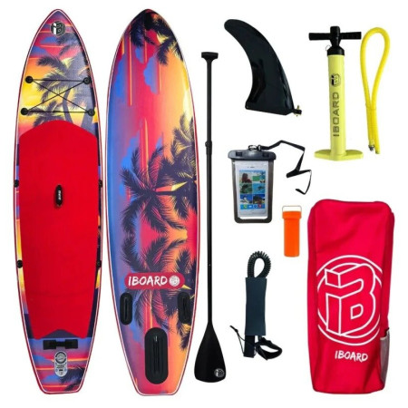 Paddleboard iBoard 11' - 2 RED PALM