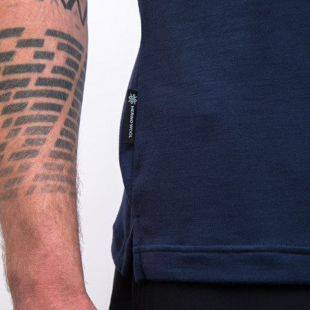 Pánske funkčné tričko Sensor Merino Blend Typo