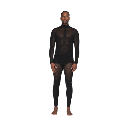 Pánske funkčné tričko Devold Wool Mesh Pro Zip Neck Man