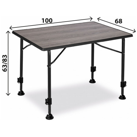 Stôl Brunner Linear Greywood 100
