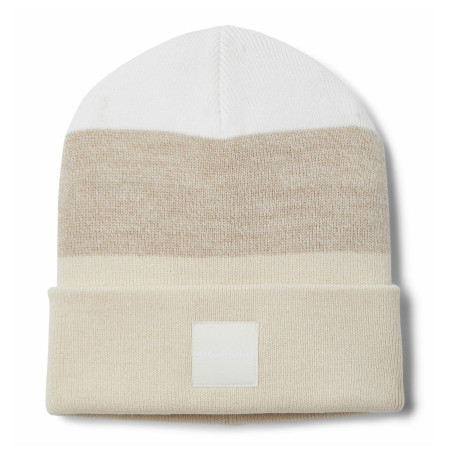 Zimná čiapka Columbia City Trek Color Block Beanie béžová Chalk