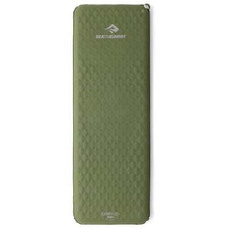 Samonafukovacia karimatka Sea to Summit Camp Plus Self Inflating Mat Regular Rectangular Wide zelená Cypress