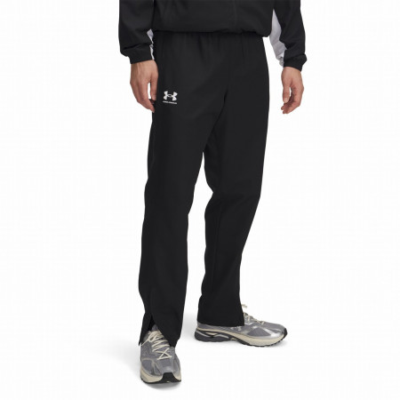 Pánske tepláky Under Armour Rival Wvn Windbreaker Pnt čierna Black/Black/White