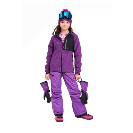 Detská funkčná mikina Reima Puhku Plum Purple
