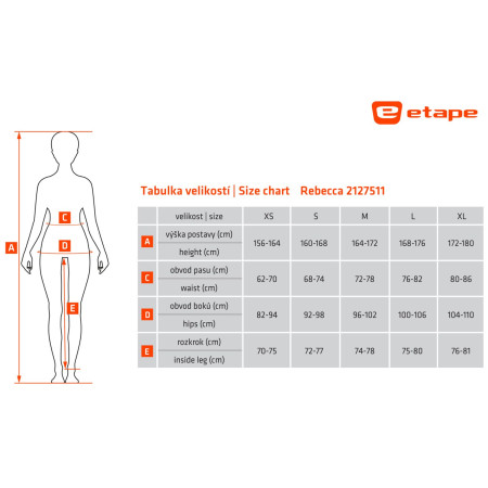 Dámske nohavice Etape Rebecca