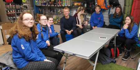 Školenie turistického oddielu