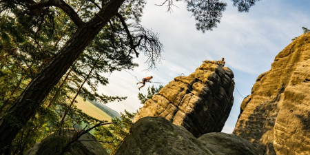 Adršpach highline meeting 2019