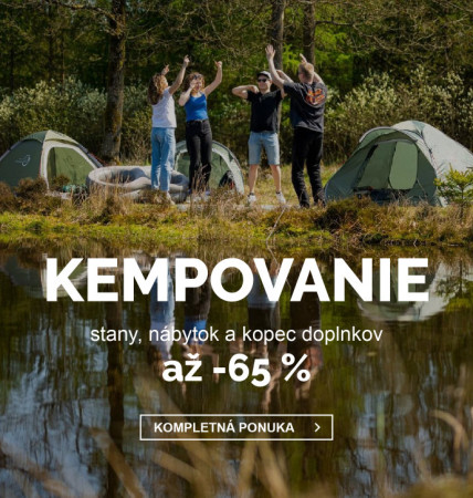 A je to tu! Nadišiel čas kempovania!