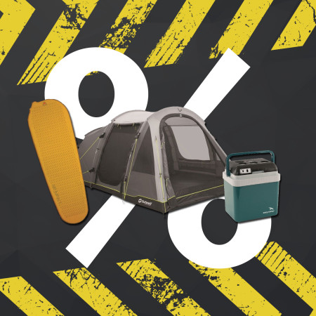 Výpredaj kempingu - až 50% zľavy na Outwell, Easy Camp a Robens