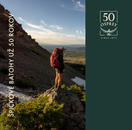 Osprey - špičkové batohy už 50 rokov
