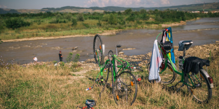 Oprava bicykla na cestách