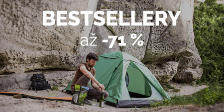Outdoorové bestsellery + pozvánka na Výstavu stanov + bomba týždňa