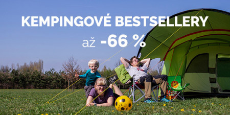 Kempingové bestsellery + pozvánka na Výstavu stanov + bomba týždňa