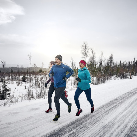 Ako sa obliecť na beh v zime