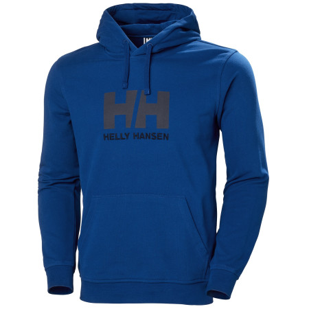 Pánska mikina Helly Hansen Hh Logo Hoodie modrá Deep Fjord