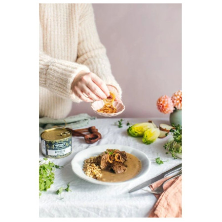 Hlavné jedlo Hotovky z plechovky Hovädzia pečienka 800g
