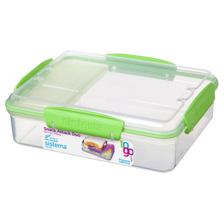 Desiatový box Snack Attack Duo To Go