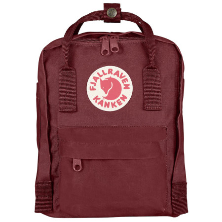 Batoh Fjällräven Kanken Mini 7 červená/biela OxRed