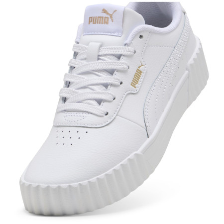 Detské topánky Puma Carina 3.0 Jr White-Gold