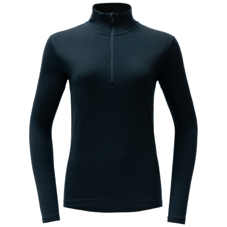 Dámske funkčné tričko Devold Breeze Plus Merino 200 Zip Neck Wmn