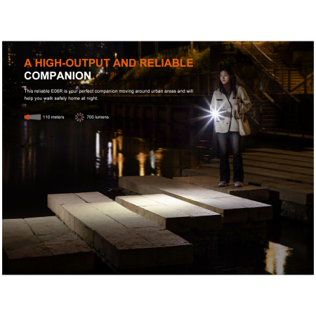 Vrecková baterka Fenix E06R