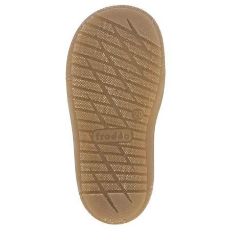 Detské celoročné barefoot topánky Froddo Ollie Tex Brown