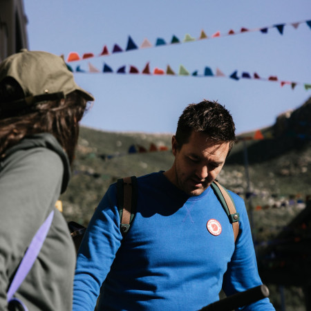 Pánska mikina Fjällräven 1960 Logo Badge Sweater