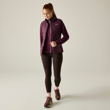 Dámska vesta Regatta Womens Leedre Hybrid B/W