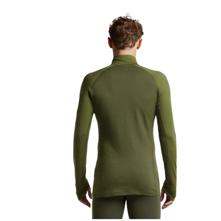 Pánske funkčné tričko Icebreaker Men Mer 200 ZoneKnit LS Half Zip