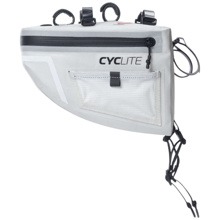 Taška na riadidlá Cyclite Handle Bar Aero Bag biela bílá