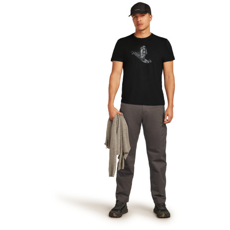 Pánske tričko Icebreaker Merino 150 Tech Lite Skiing Yeti