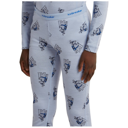 Detské funkčné spodky Icebreaker Kids M 200 Oasis Leggings Bear Tour AOP