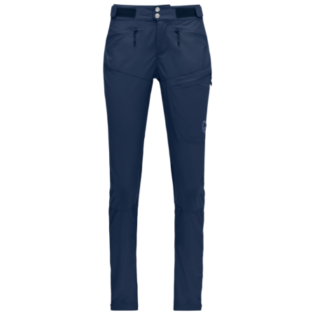 Dámske nohavice Norrona femund flex1 lightweight Pants tmavomodrá Indigo Night