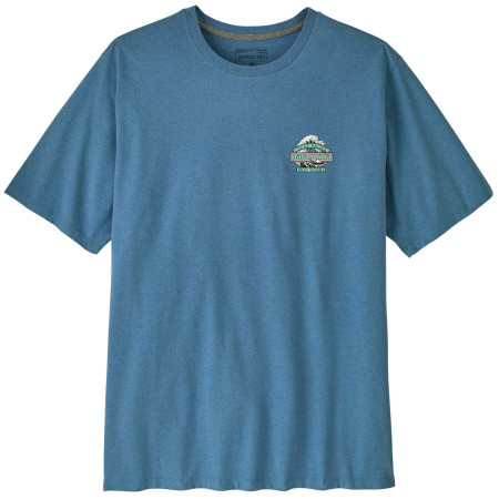 Pánske tričko Patagonia Great Waves Responsibili-Tee modrá Shore Blue