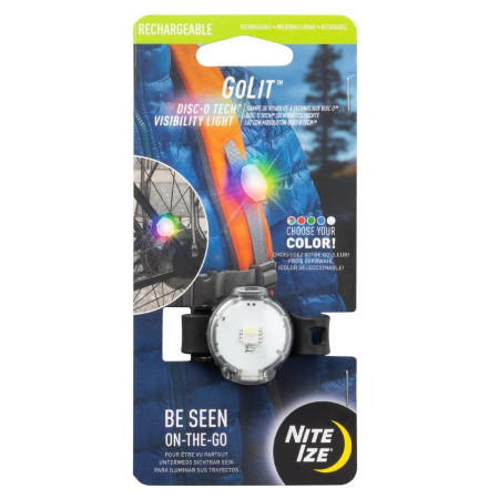 Svetlo Nite Ize GoLit Disco-O Tech