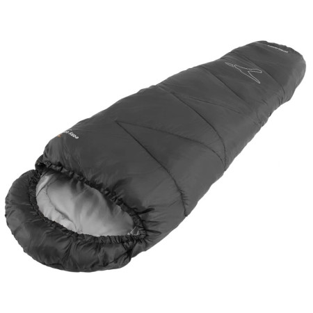Detský spacák Easy Camp Starling Mummy Jr. - Left zipper čierna Black