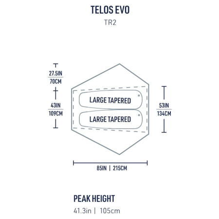 Stan Sea to Summit Telos Evo Bikepack Tent - TR2